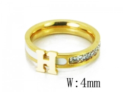 HY Wholesale 316L Stainless Steel CZ Rings-HY19R0479HRR