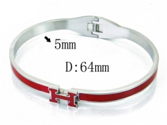 HY Wholesale 316L Stainless Steel Popular Bangle-HY19B0303HMZ