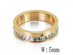 HY Wholesale 316L Stainless Steel CZ Rings-HY19R0546HQQ