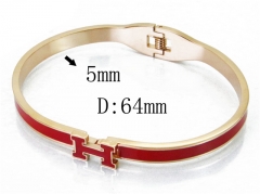 HY Wholesale 316L Stainless Steel Popular Bangle-HY19B0305HOW