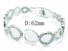HY Wholesale Stainless Steel 316L Bangle-HY19B0192HLZ