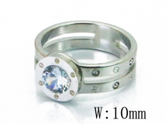 HY 316L Stainless Steel Hollow Rings-HY19R0550PG