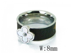 HY Stainless Steel 316L Lady Shell Rings-HY19R0434PZ