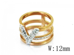 HY 316L Stainless Steel Hollow Rings-HY19R0427HIX