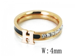 HY Wholesale 316L Stainless Steel CZ Rings-HY19R0483HVV