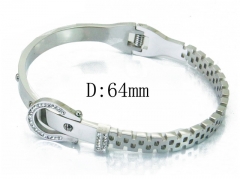 HY Wholesale Stainless Steel 316L Bangle(Crystal)-HY19B0282HMW