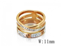 HY 316L Stainless Steel Hollow Rings-HY19R0410HIF