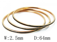HY Stainless Steel 316L Bangle (Merger)-HY19B0182IIE