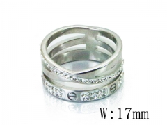 HY 316L Stainless Steel Hollow Rings-HY19R0408HHA