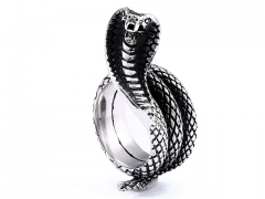 HY Wholesale Jewelry Stainless Steel 316L Animal Rings-HY0012R410