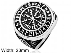 HY Wholesale 316L Stainless Steel Religion Rings-HY0012R192