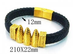 HY Wholesale Bracelets (Leather)-HY55B0725HMR