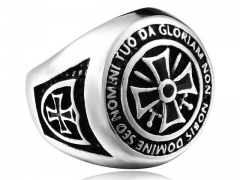 HY Wholesale 316L Stainless Steel Religion Rings-HY0012R163