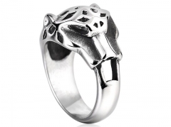 HY Wholesale Jewelry Stainless Steel 316L Animal Rings-HY0012R105