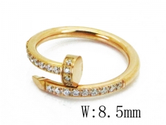 HY Wholesale 316L Stainless Steel CZ Rings-HY14R0667HIF