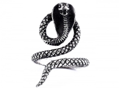 HY Wholesale Jewelry Stainless Steel 316L Animal Rings-HY0012R406