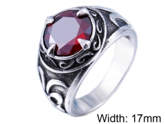HY Wholesale 316L Stainless Steel CZ Rings-HY0012R113