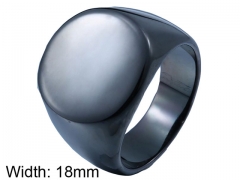 HY Wholesale 316L Stainless Steel Simple Style Rings-HY0012R170