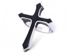 HY Wholesale 316L Stainless Steel Religion Rings-HY0012R437