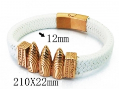 HY Wholesale Bracelets (Leather)-HY55B0734HMB