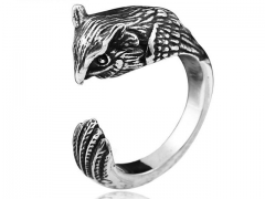 HY Wholesale Jewelry Stainless Steel 316L Animal Rings-HY0012R263