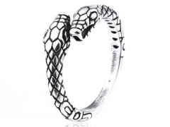 HY Wholesale Jewelry Stainless Steel 316L Animal Rings-HY0012R382