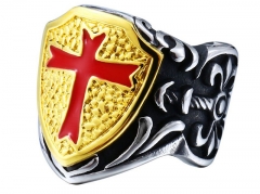 HY Wholesale 316L Stainless Steel Religion Rings-HY0012R227