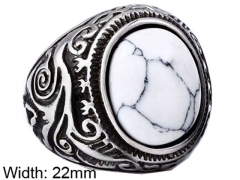 HY Wholesale 316L Stainless Steel CZ Rings-HY0012R250