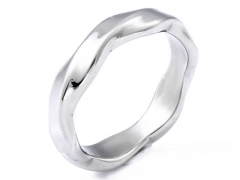 HY Wholesale 316L Stainless Steel Simple Style Rings-HY0012R342
