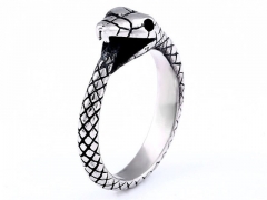 HY Wholesale Jewelry Stainless Steel 316L Animal Rings-HY0012R411