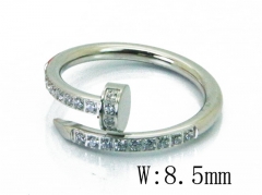 HY Wholesale 316L Stainless Steel CZ Rings-HY14R0665HHA