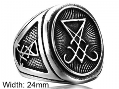 HY Wholesale 316L Stainless Steel Rings-HY0012R339