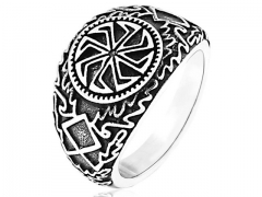 HY Wholesale 316L Stainless Steel Religion Rings-HY0012R427
