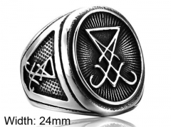 HY Wholesale 316L Stainless Steel Religion Rings-HY0012R456