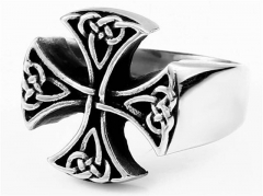 HY Wholesale 316L Stainless Steel Religion Rings-HY0012R429