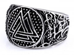 HY Wholesale 316L Stainless Steel Religion Rings-HY0012R372
