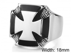 HY Wholesale 316L Stainless Steel Religion Rings-HY0012R122