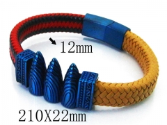 HY Wholesale Bracelets (Leather)-HY55B0723HMY