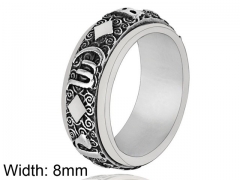 HY Wholesale 316L Stainless Steel Casting Rings-HY0001R140
