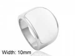 HY Wholesale 316L Stainless Steel CZ Rings-HY0001R025