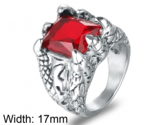 HY Wholesale 316L Stainless Steel CZ Rings-HY0001R222
