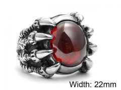 HY Wholesale 316L Stainless Steel CZ Rings-HY0001R031