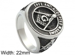 HY Wholesale 316L Stainless Steel Casting Rings-HY0001R289