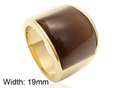 HY Wholesale 316L Stainless Steel CZ Rings-HY0001R065