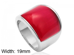 HY Wholesale 316L Stainless Steel CZ Rings-HY0001R041