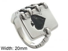 HY Wholesale 316L Stainless Steel Casting Rings-HY0001R244