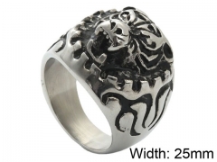 HY Wholesale Jewelry Stainless Steel 316L Animal Rings-HY0001R400