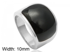 HY Wholesale 316L Stainless Steel CZ Rings-HY0001R015