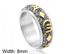 HY Wholesale 316L Stainless Steel Casting Rings-HY0001R110