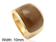 HY Wholesale 316L Stainless Steel CZ Rings-HY0001R021